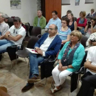 Francisco Castañón, acompañado por la alcaldesa de Murias, Carmen Mallo. ARAUJO