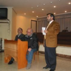 Palazuelo, tras ser proclamado candidato, se dirigió a los asistentes