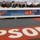 La ejecutiva federal del PSOE celebró en Ferraz la habitual reunión de los lunes.