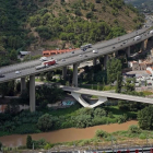 Puente de la autopista AP7 sobre Martorell.