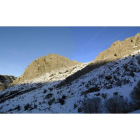 Macizo del Pico Las Vallinas emplazamiento de la cueva donde fueron encontrados los dos mesolíticos de La Braña-Arintero.
