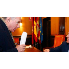 La relación de Eduardo López Sendino y José Antonio Diez queda marcada por el Pleno de esta semana. ICAL
