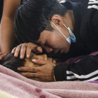 Funeral de Mg Tun Tun Aung, que murió en las protestas contra el golpe en Mandalay. STRINGER