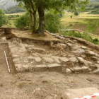 Los restos de la ermita de San Juan se encontraron este verano al sureste de Posada,