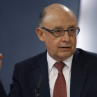 El ministro de Hacienda en funciones, Cristóbal Montoro. ÁNGEL DÍAZ