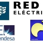 Logotipos de Red Eléctrica, Unión Fenosa y Endesa