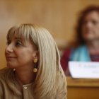 María Eugenia Gancedo, el pasado sábado, día de su investidura como alcaldesa de San Andrés.