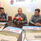 El alcalde de Balboa, el presidente del Consejo Comarcal y el vicepresidente de la institución. L. DE LA MATA