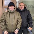Javier también tuvo que acudir a darse de alta ayer. M.Á.Z.