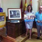 Sáenz, Fernández y Cordero, durante la presentación.