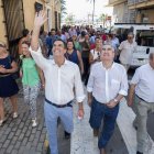 Sánchez, junto a Rafael Gónzalez, hoy en la visita que ha realizado al municipio de Águilas.