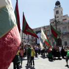 La exhibición partió de la puerta del Sol para recorrer las principales calles del casco histórico de la capital madrileña