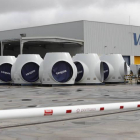 Exterior de las instalaciones de Vestas en Villadangos del Páramo