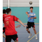 El Ademar, en un entrenamiento de esta pretemporada. FERNANDO OTERO