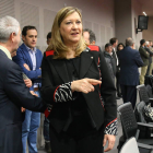 La consejera de Economía y Hacienda, Pilar del Olmo. DIEGO DE MIGUEL