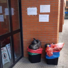Imagen facilitada por CSIF de lo que se está haciendo con los residuos en el Hospital del Bierzo. DL