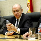 El ministro del Interior, Jorge Fernández Díaz,  presidió  la mesa de valoracion de la amenaza terrorista.