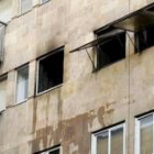 El incendio se produjo en un edificio de viviendas de una céntrica calle de la capital de Salamanca