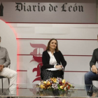 José Luis Nieto, María Carnero y Fernando Barrientos. DL