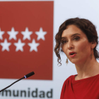 La presidenta de Madrid, Isabel Díaz Ayuso. SERGIO PÉREZ