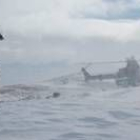 Evacuación de un grupo de turistas holandeses mediante helicópteros y vehículos blindados