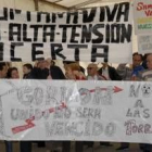 La movilización social contra la Sama-Velilla es patente en la provincia de León