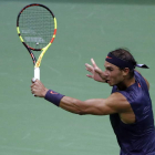 Nadal superó la primera ronda frente a David Ferrer. SZENES