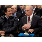 José Antonio Moral Santín y Rato, en el banquillo. FERNANDO ALVARADO