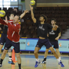 La plantilla del Reale Ademar, con la ausencia de cuatro de sus internacionales: Stranovsky, Losert, Cutura y Carou, volvió ayer a los entrenamientos.