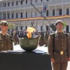 El Ralca 62 rindió homenaje a los caídos en acto de servicio