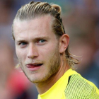 Loris Karius en un partido con el Liverpool.