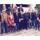 El pleno de la ejecutiva provincial del PSOE celebró ayer su primera reunión del año en Cabrillanes. DL