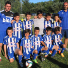 Formación benjamín de la Ponferradina.