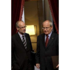 El consejero Castells y Montilla, ayer en el Parlamento.