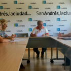 Abel Iglesias se reunió con las Ampas de los tres colegios. DL