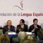 El leonés Ignacio Tejera, Humberto López, José Rolando, Mario Armero y José Varela