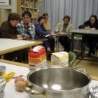 Imagen de un curso de cocina organizado por Amigos de Sierra Pambley