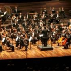 Imagen de una de las actuaciones de la Orquesta de Castilla y León en el Auditorio Ciudad de León