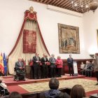 Imagen del acto que ha tenido lugar hoy en la Universidad de Salamanca. DAVID ARRANZ