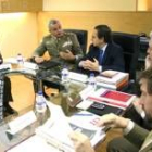 La comisión de la UME se reunió con el director de la Agencia, Luis Aznar