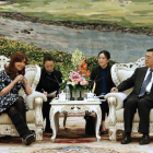 La presidenta argentina durante su visita oficial a China.