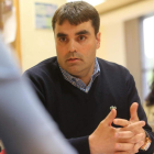 El candidato del PSOE en Cacabelos, Sergio Álvarez.