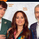 Palomo Spain, María Escoté y Lorenzo Caprile, jueces de Maestros de la costura, en la portada de Teletodo.