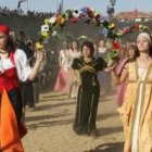 Las damas volverán a pasear sus arcos florales por el palenque de Hospital de Órbigo