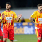 Los jugadores del Benevento tras sufrir la decimotercera derrota del campeonato.