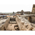 Según las primeras investigaciones, aparece en Montilla el gran lagar medieval que Fernando el Católico ordenó destruir. RAFA ALCAIDE