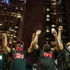 Tercera noche de protestas en Charlotte (EEUU).