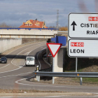 El tramo peligroso se inicia en el cruce de Mansilla. RAMIRO