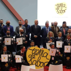 Participantes y premiados de Castilla y León en el Salón Gourmets  en Madrid. DL