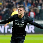 El jugador serbio Luka Jovic llega al Madrid procedente del Eintracht de Francfor. RONALD WITTEK